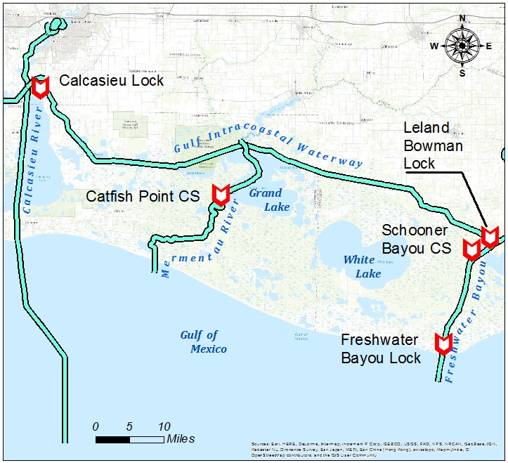 Mermentau Basin Salinity